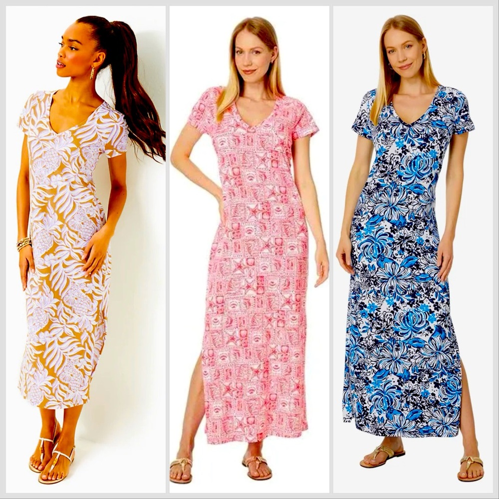 NWT Lilly Pulitzer Etta Maxi Dresses.